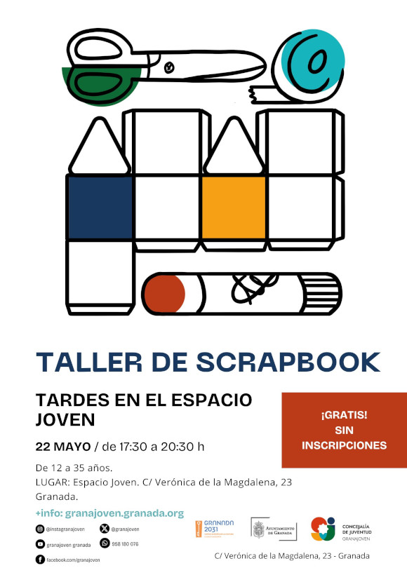 ©Ayto.Granada: Enredate: Tardes en el Espacio Joven. SCRAPBOOK